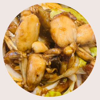 Ancas de Rana a la Plancha, al Estilo Chino