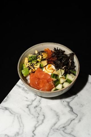 Bowl De Philadelphia Con Salmón