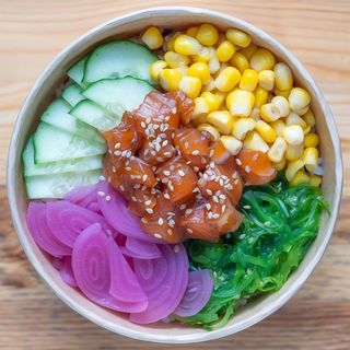 Poke Salmón Lovers (Grande)