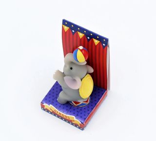 Lumanare marturie elefant 3.5x3x7.5 cm