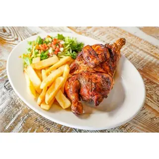 1/2 Roast Chicken And Chips