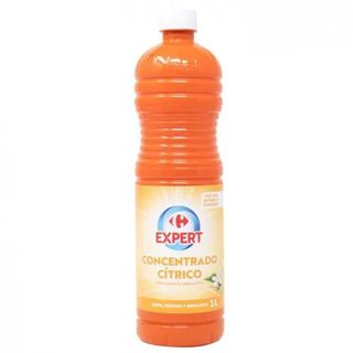 Friegasuelos Concentrado Cítrico  Carrefour Expert 1 L.