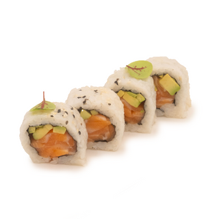 Salmone roll 4 pezzi