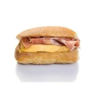 Bocadillo Tortilla De Jamón De Pavo