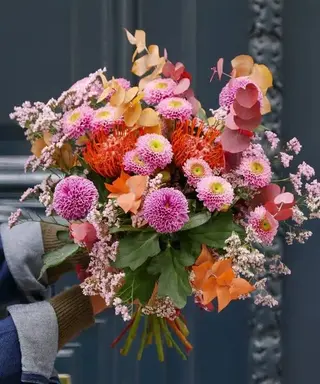  Bouquet de fleurs d'automne - Brimbois 