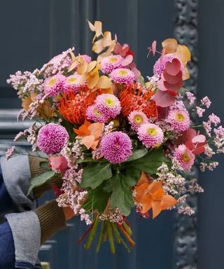  Bouquet de fleurs d'automne - Brimbois 