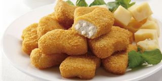 Nuggets De Pollo Con Queso De Cabra