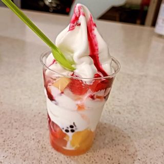 Yogurt senza glutine cioc.bianco,cocco,fragole,top.fragola