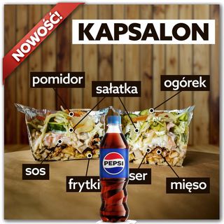 KAPSALON XL + Pepsi 0,5 l