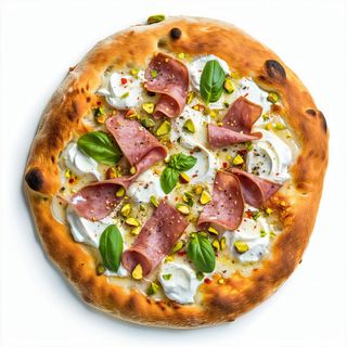 Pizza napoletana mortazza