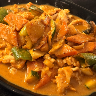 Thai curry con pollo