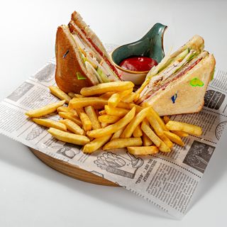 Клаб сэндвич с курицей
