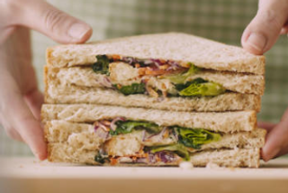 Sándwich frío vegetal de York