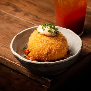 Bomba de Pulpo con Ají Amarillo