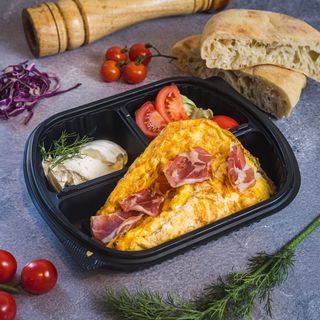 Omlet sa dimljenim suvim vratom