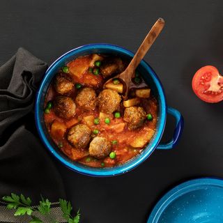 Albóndigas A La Jardinera