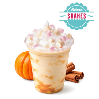 Pumpkin Shake sa šlagom i marshmallows 300 ml
