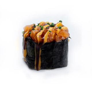 Gunkan spicy salmón (4 uds.)