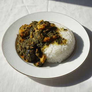Riz Sauce Feuille