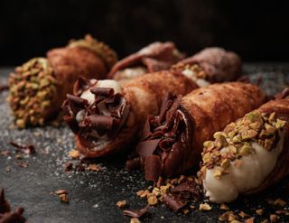 Cannolo de chocolate