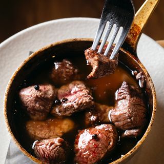 Dados De Solomillo A la pimienta 