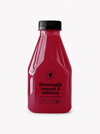 Limonadă cu Zmeură și Hibiscus