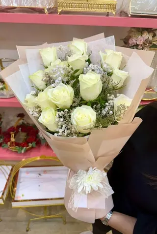 Bouqeut Blanc Chic