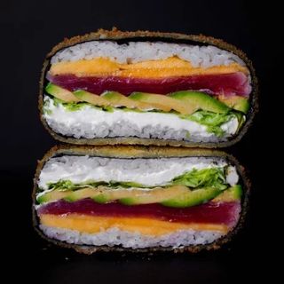 Sushi Burger z Tunczykiem