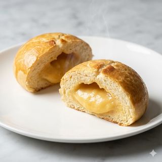 29.Pane cinese con crema all'uovo 2 pezzi