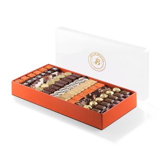 Boite Rectangulaire Simili Cuir Et Plexi Gm