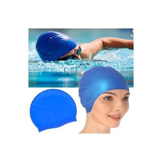 Bonnet De Natation Bleu
