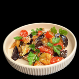 Салат из баклажанов с кисло-сладком соусе