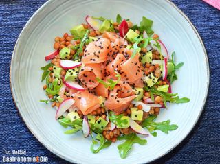 Ensalada De Salmón Ahumado