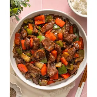 Beef In Black Pepper Sauce