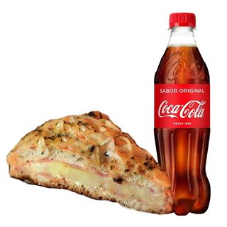 1 Porción de Pizza + 1 Bebida