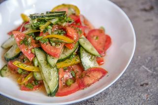 Салат из свежих овощей