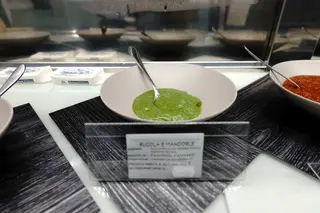 Pesto di rucola e mandorle