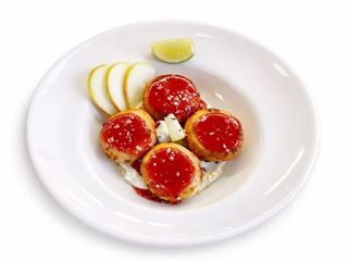 Сирники солодкі з полуничним пюре (300g)
