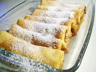 Clatite cu branza la cuptor