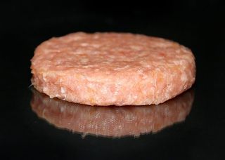 Hamburguesa De Pollo Y Pollo De Corral