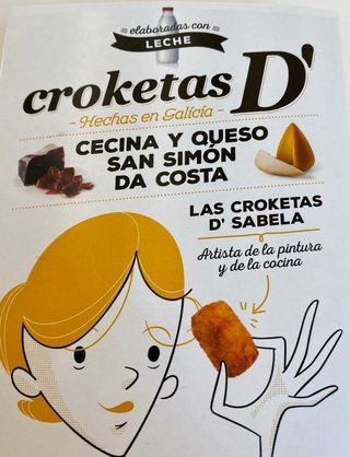 Croquetas De Cecina Y Queso De San Simón  (8 Uds.)
