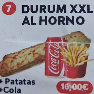 Menu Durum al Horno XXL