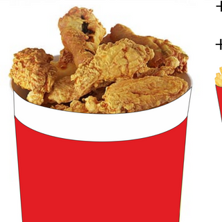 Menú 8 Tiras y 8 Alitas