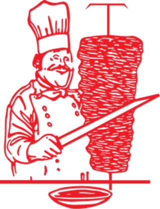 Doner kebab bułka z frytkami mega