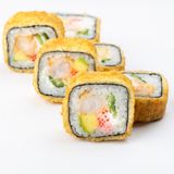 ტემპურა როლი კრევეტით