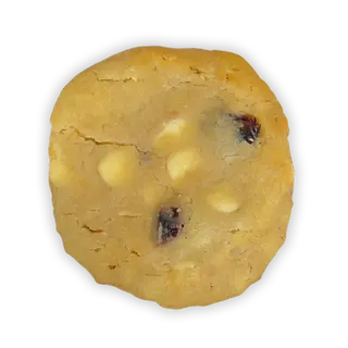 Cookie De Chocolate Blanco Y Arándanos