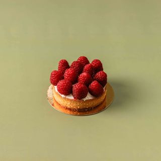 Tortina crema limone e lamponi