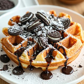 Gaufre Nutella Oreo