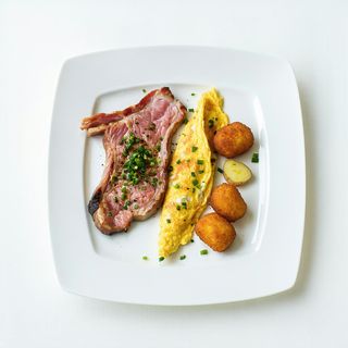 Plato Nº2 Tortilla De Jamón York