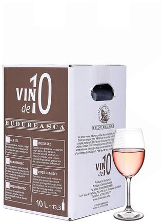 Budureasca Rose Demisec 10l